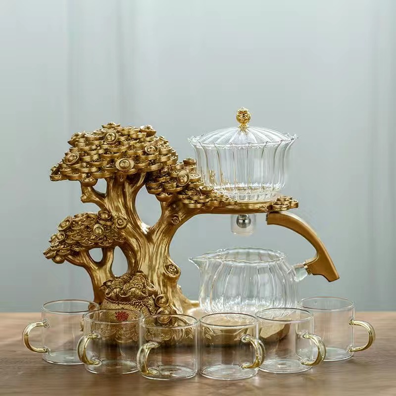 【汀和大福】金枝玉葉發財樹茶具！